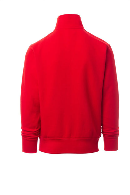 Red Full Zip with Welt Pocket