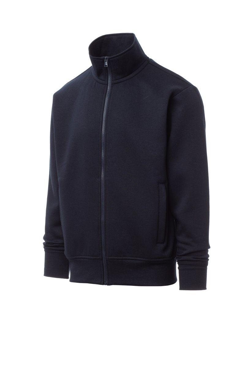 Navy Full Zip with Welt Pocket