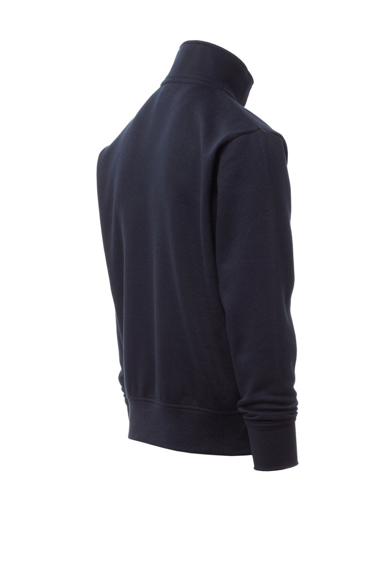 Navy Full Zip with Welt Pocket