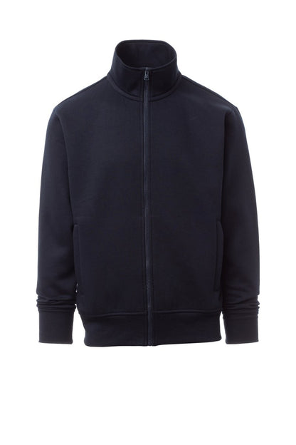 Navy Full Zip with Welt Pocket