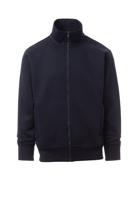 Navy Full Zip with Welt Pocket