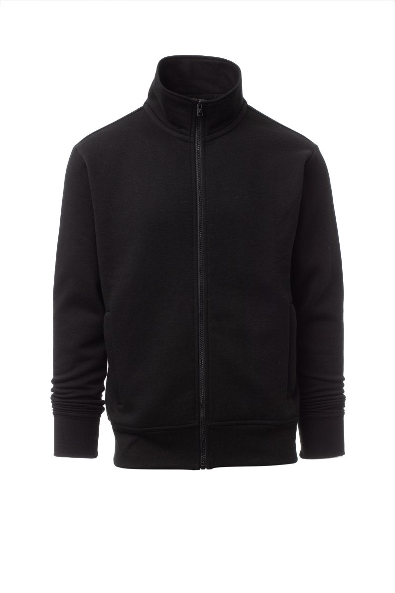 Black Full Zip with Welt Pocket