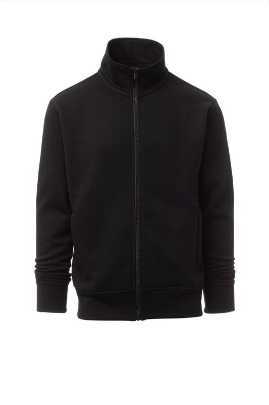 Black Full Zip with Welt Pocket