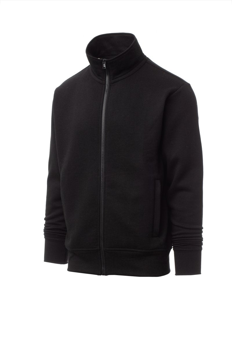 Black Full Zip with Welt Pocket