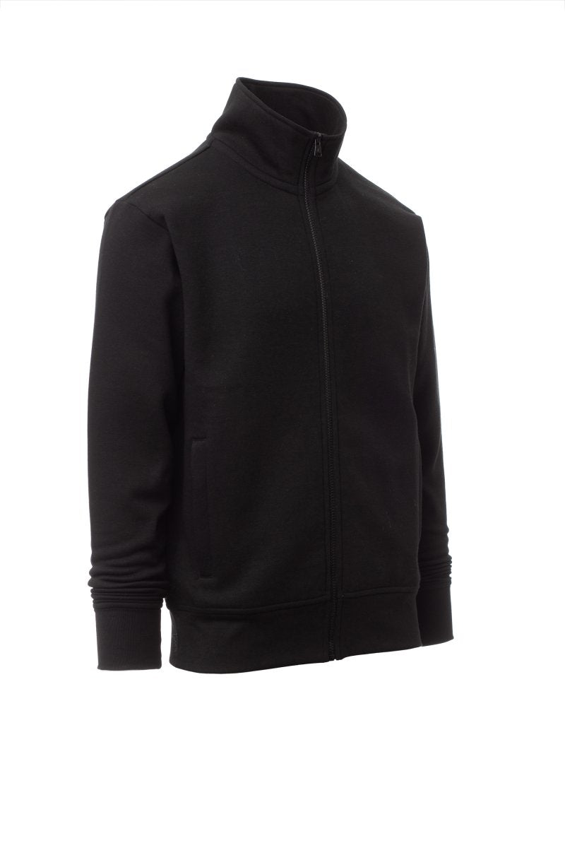 Black Full Zip with Welt Pocket