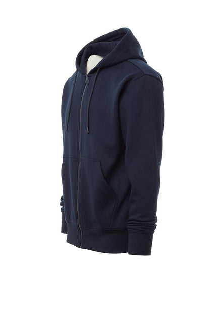 Navy Zip Hoodie with Kangaroo Pocket