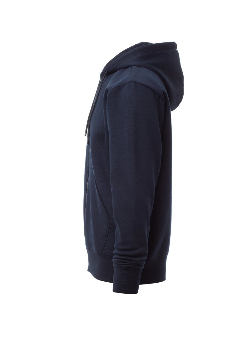 Navy Zip Hoodie with Kangaroo Pocket