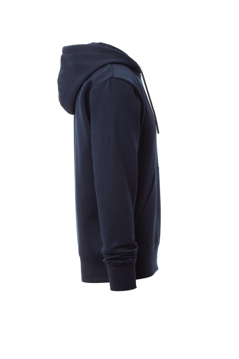 Navy Zip Hoodie with Kangaroo Pocket