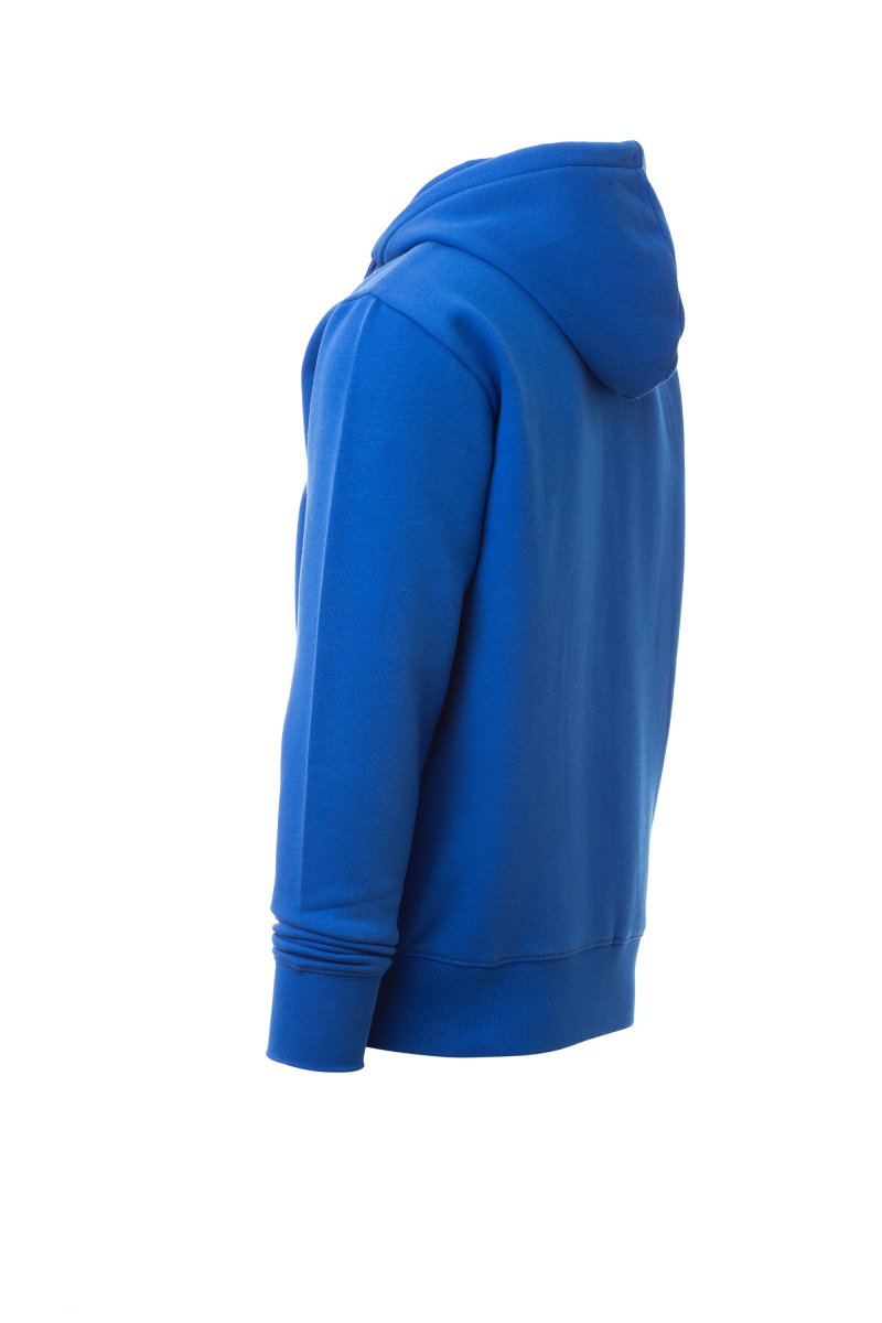 Royal Blue Zip Hoodie with Kangaroo Pocket