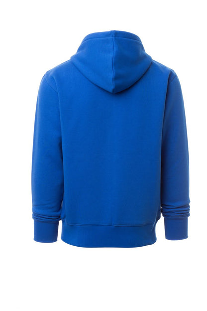 Royal Blue Zip Hoodie with Kangaroo Pocket