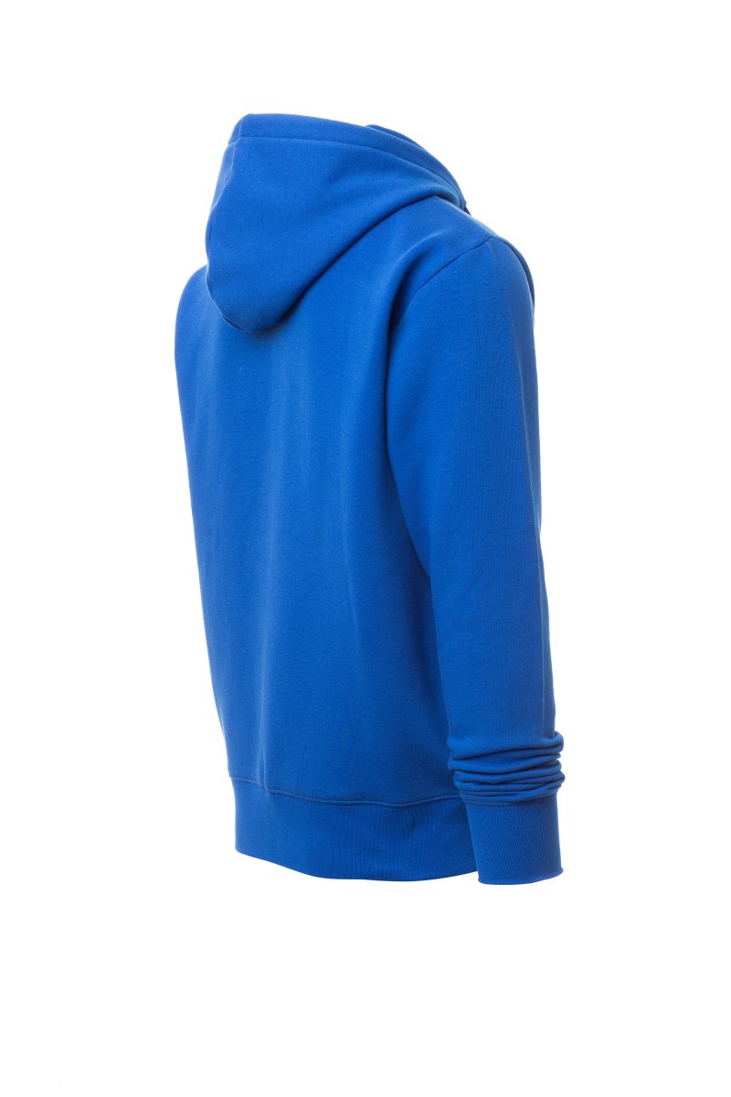 Royal Blue Zip Hoodie with Kangaroo Pocket