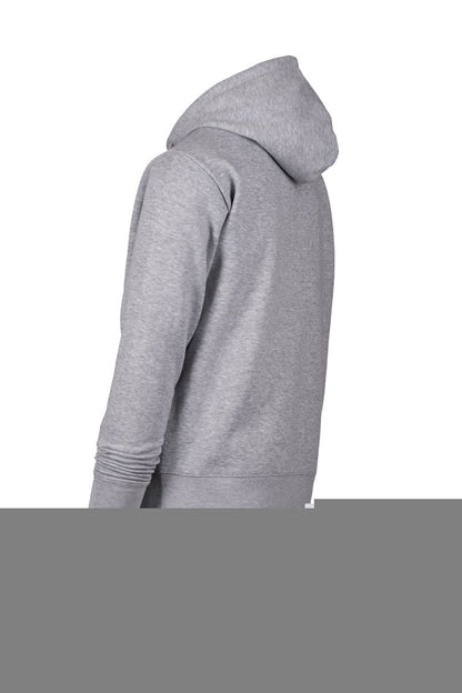 M.Grey Zip Hoodie with Kangaroo Pocket