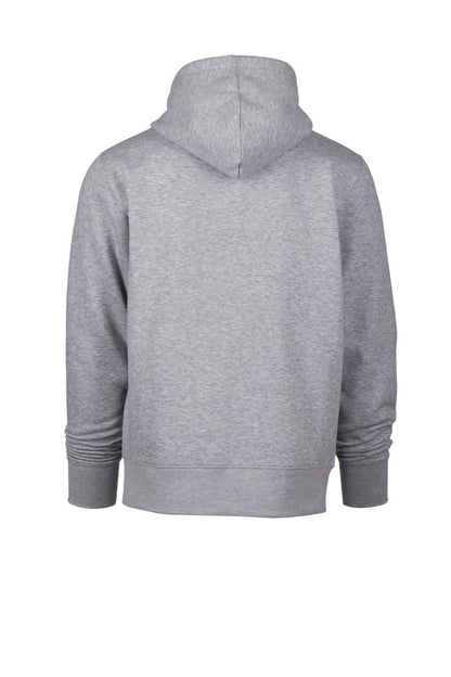 M.Grey Zip Hoodie with Kangaroo Pocket