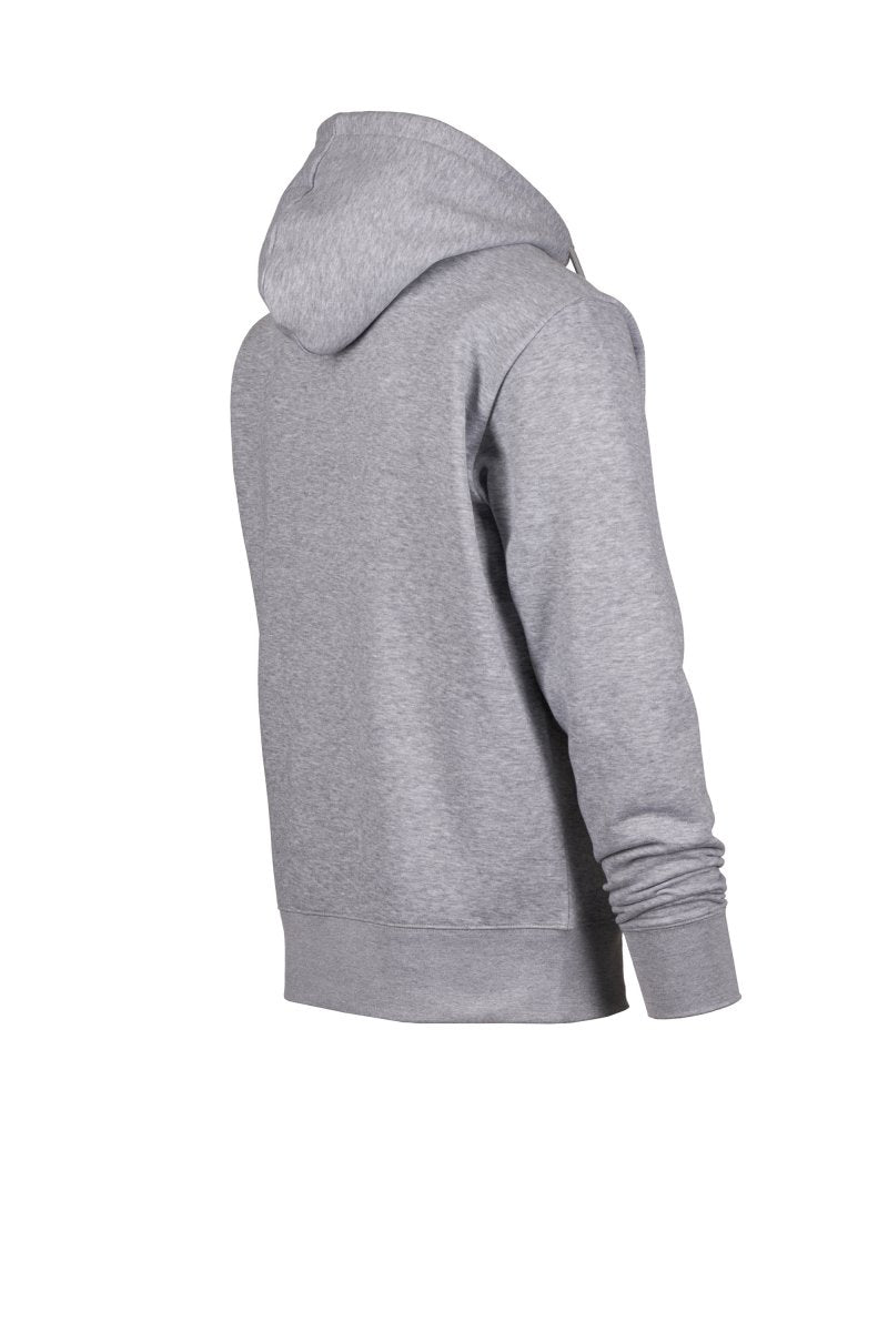 M.Grey Zip Hoodie with Kangaroo Pocket