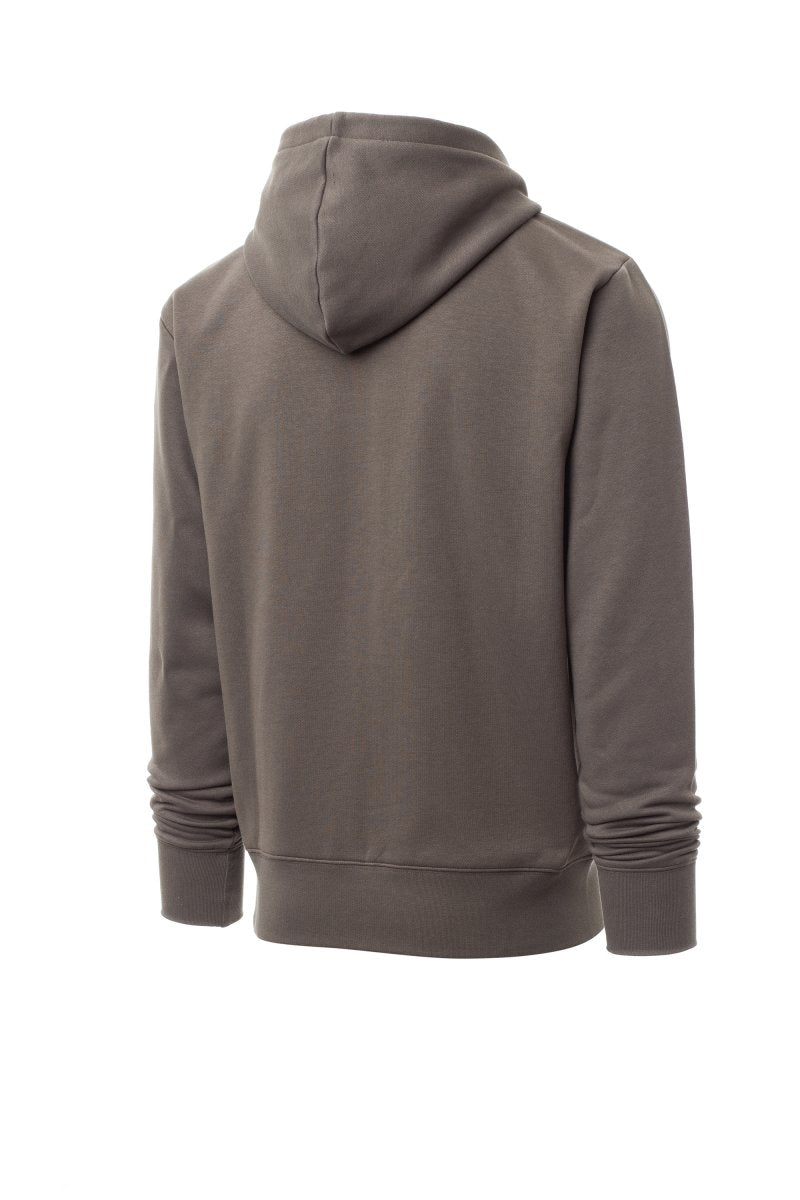 Smoke Zip Hoodie with Kangaroo Pocket