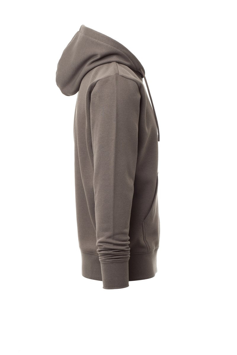 Smoke Zip Hoodie with Kangaroo Pocket