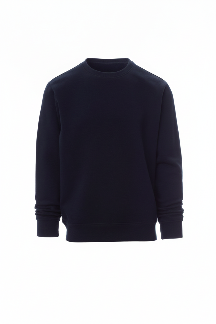 Navy Sweatshirt Round Neck (Crew Neck)