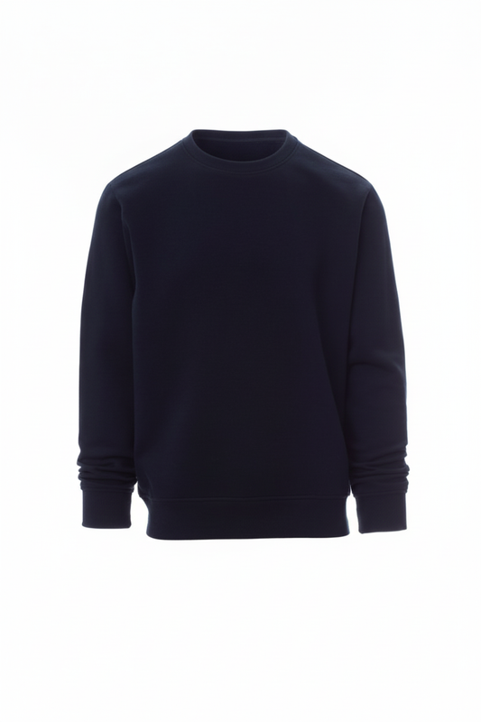 Navy Sweatshirt Round Neck (Crew Neck)