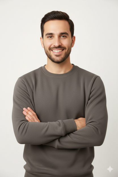 Smoke Sweatshirt Round Neck (Crew Neck)